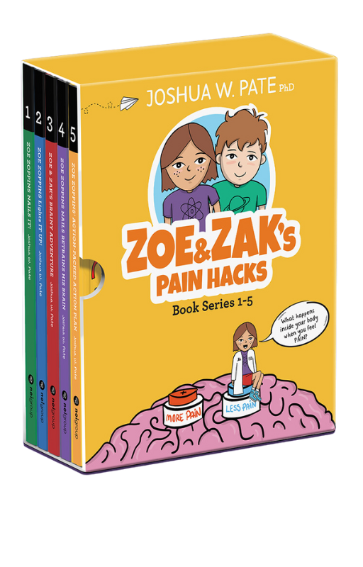 Zoe & Zak’s Pain Hacks – Book Series