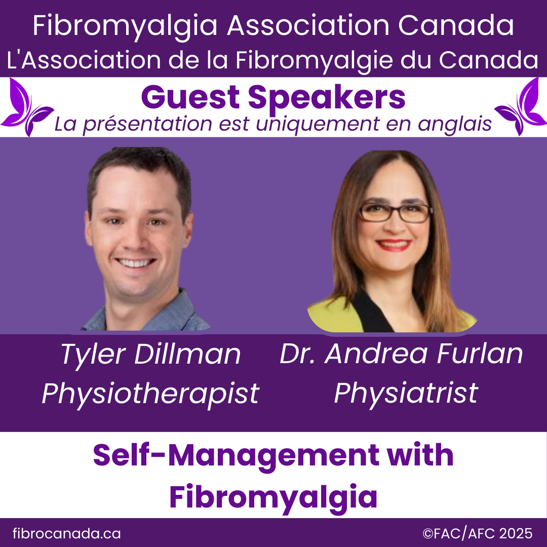Dr. Andrea Furlan Physiatrist and Tyler Dillman Physiotherapist talk about Fresh Start September and how self management is crucial with fibromyalgia.