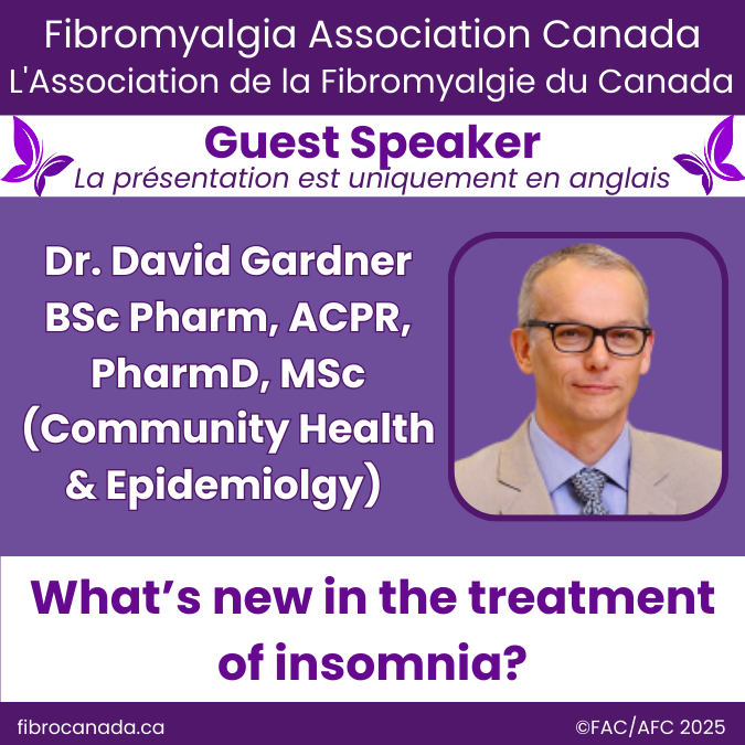 Dr, David Gardner from Dalhousie University presents What's New in the treatment of insomnia?