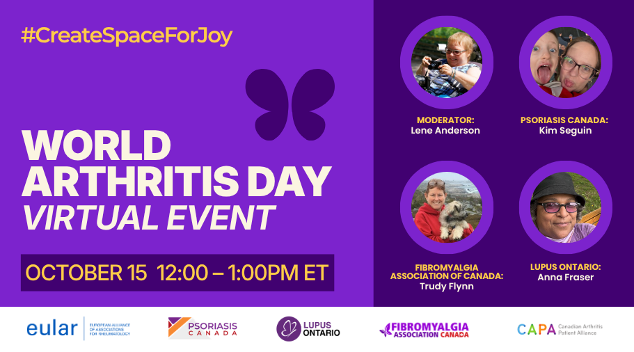 Make Space For Joy: World Arthritis Day Event